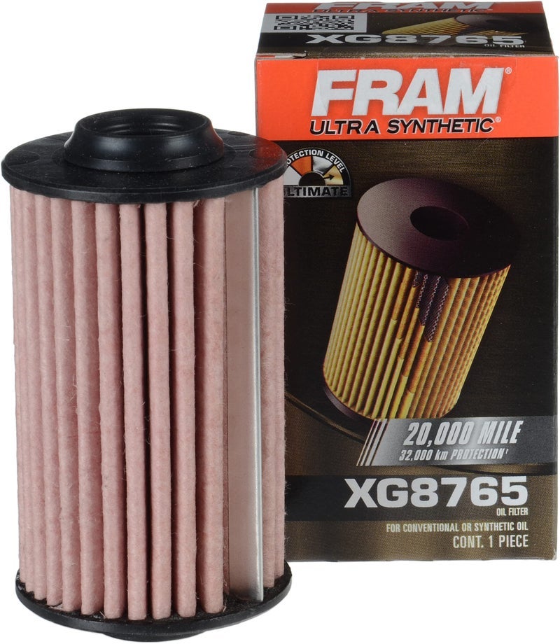 FRAM Ultra Synthetic Automotive Replacement Oil Filter, Designed for Synthetic Oil Changes Lasting up to 20k Miles, XG8765 (Pack of 1) - Image 1